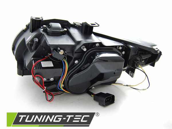 3D Xenon LED Tagfahrlicht Angel Eyes Scheinwerfer für BMW 3er Coupe/Cabrio E92/E93 06-10 schwarz